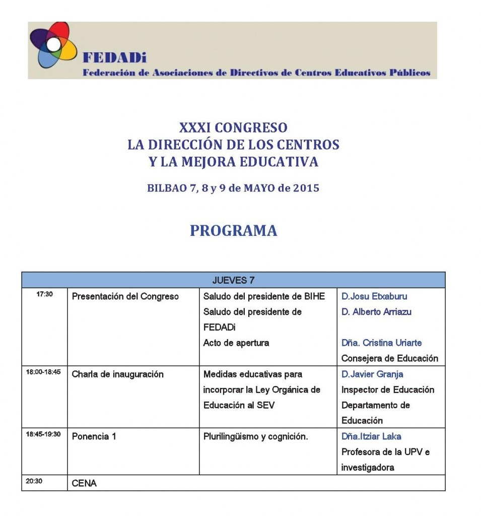 PROGRAMA_XXXI